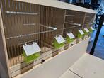 Cage d'élevage en bois 120 cm en 3 parties (couvercles avant, Animaux & Accessoires, Bois, Enlèvement ou Envoi, Neuf