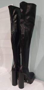 552C* ZARA - sexy zwarte laarzen met hoge hakken (41), Kleding | Dames, Schoenen, Verzenden, Nieuw, Zara, Zwart