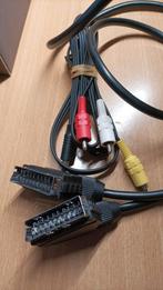 Câbles peritel et audio, TV, Hi-fi & Vidéo, Câbles audio & Câbles de télévision, Enlèvement, Utilisé, Moins de 2 mètres, Câble péritel