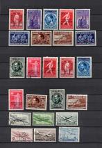 België luchtpost 24 zegels, Postzegels en Munten, Gestempeld, Luchtpostzegel, Verzenden, Gestempeld
