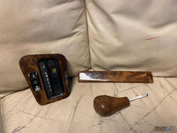 Bmw E36 houten inleg delen set hout  automaat pook 3-serie m beschikbaar voor biedingen