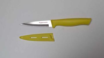 Tupperware Couteau Éplucher « Essential Knives » Jaune