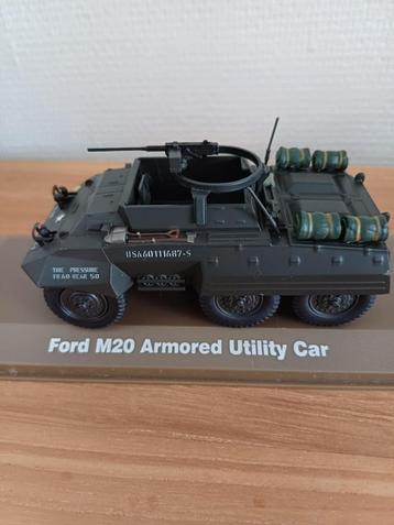Ford M20 Armored Utility Car Atlas edition 1/43 legerauto WO beschikbaar voor biedingen