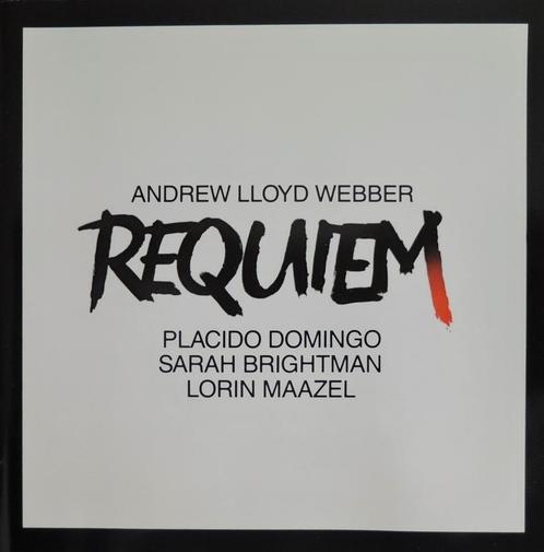 Requiem / Webber - Domingo / Brightman / Maazel - EMI - DDD, Cd's en Dvd's, Cd's | Klassiek, Zo goed als nieuw, Vocaal, Ophalen of Verzenden