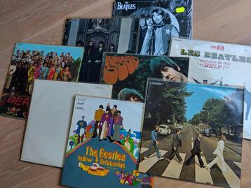 The Beatles 7 albums, 8 LP's beschikbaar voor biedingen