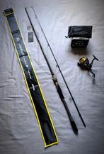 Canne MS-X 213cm/7-21gr + moulinet Bearking 2500 + nylon, Sports nautiques & Bateaux, Pêche à la ligne | Poissons prédateurs, Enlèvement ou Envoi