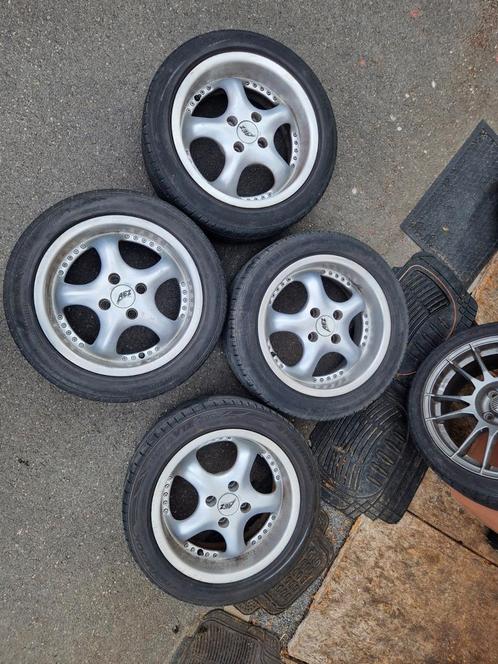 jantes AEZ 4x100, Auto-onderdelen, Banden en Velgen, Banden en Velgen, Zomerbanden, 15 inch, 195 mm, Personenwagen, Gebruikt, Ophalen