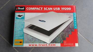 Trust Compact Scan USB 19200, Enlèvement ou Envoi, Scanner de documents, Comme neuf, Trust