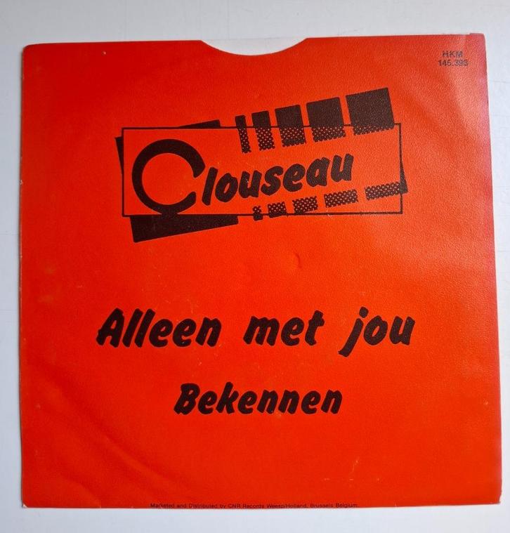 CLOUSEAU 4 SINGELS ZO ALS NIEUW STAAT !!!!, Cd's en Dvd's, Vinyl Singles, Zo goed als nieuw, Single, Pop, 7 inch, Ophalen of Verzenden
