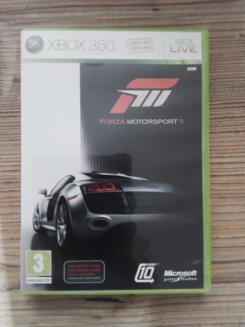 Forza Motorsport 3 - Xbox360, Games en Spelcomputers, Games | Xbox 360, Zo goed als nieuw, Racen en Vliegen, 2 spelers, Vanaf 3 jaar