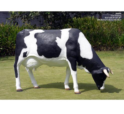 Cow Grazing – Koe beeld Lengte 210 cm, Verzamelen, Dierenverzamelingen, Nieuw, Ophalen