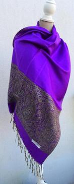 Magnifique Pashmina mauve - neuf, Vêtements | Femmes, Bonnets, Écharpes & Gants, Enlèvement ou Envoi, Neuf, Pashmina