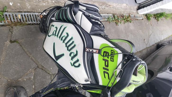 Club de golf sac chariot, Sport en Fitness, Golf, Gebruikt, Tas, Callaway, Ophalen