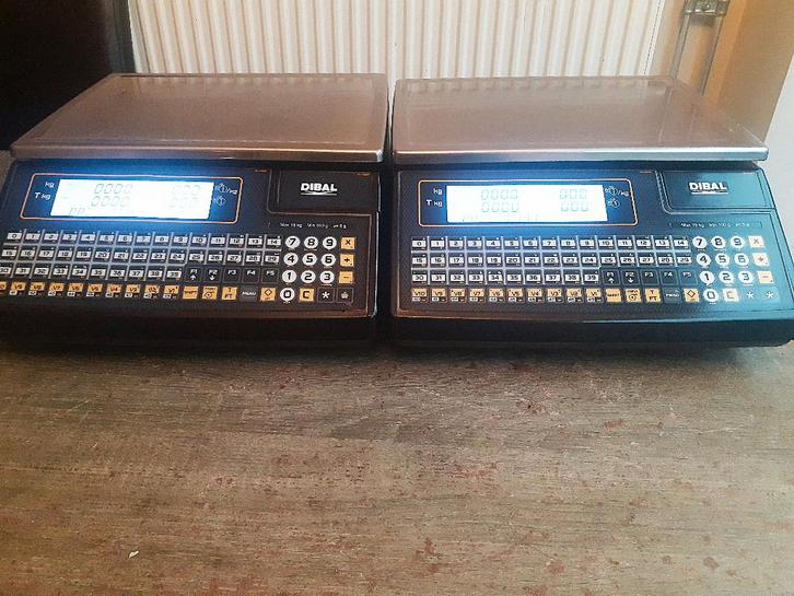weegschaal 2 DIBAL  GEIKT, Elektronische apparatuur, Weegschalen, Zo goed als nieuw, Digitaal, Winkelweegschaal, 1 tot 500 gram