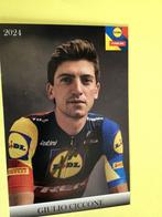 wielerkaart 2024 team trek  giulio ciccone signe, Sport en Fitness, Wielrennen, Verzenden, Zo goed als nieuw