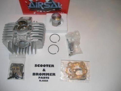 Cilinder Airsal 50 cc SNEL Tomos A35 A 35 Aluminum 38.00 mm, Fietsen en Brommers, Brommeronderdelen | Snorfietsen, Nieuw, Tomos