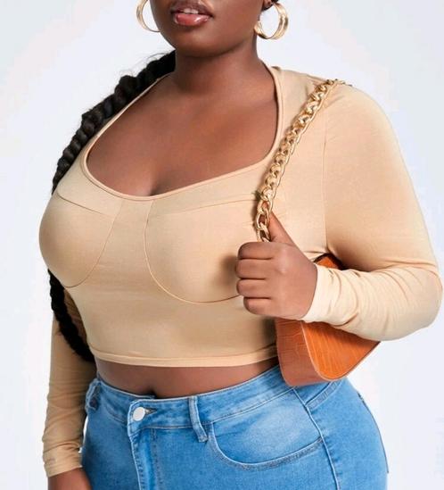 Nieuw en ongedragen elegant t-shirt Maat 3XL (48) Kleur: abr, Kleding | Dames, Grote Maten, Nieuw, Shirt of Top, Ophalen of Verzenden