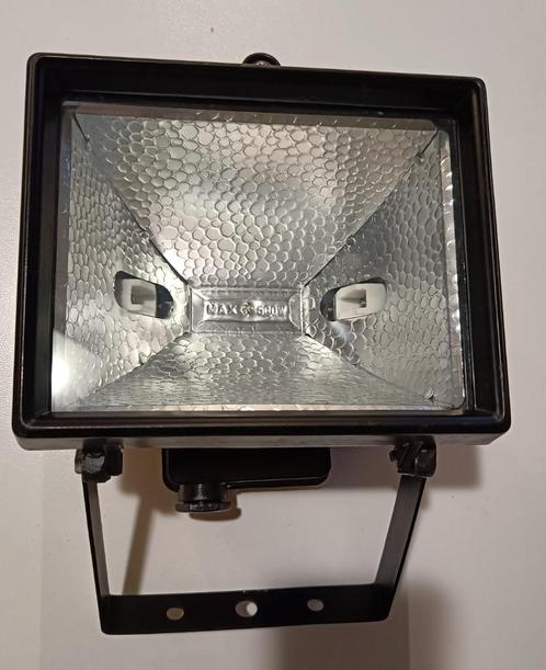 Halogeenstraler, Doe-het-zelf en Bouw, Bouwverlichting, Zo goed als nieuw, Armatuur, 200 tot 500 watt, Ophalen