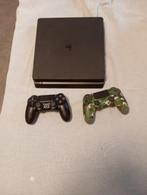 PS4 1TO 2manettes et jeux sur compte psn, Ophalen, Met 2 controllers, 1 TB, Gebruikt