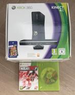 Mircosoft Xbox360 4GB + 250GB Kinect Console Bundel Set, 360 S, Met 2 controllers, Met games, Ophalen of Verzenden