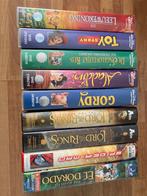 Video’s Disney, Lord of the Rings, …, Cd's en Dvd's, Ophalen, Tekenfilm, Alle leeftijden, Overige soorten