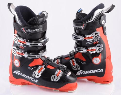 Chaussures de ski 45.5 46 EU NORDICA SPORTMACHINE 90 R, roug, Sports & Fitness, Ski & Ski de fond, Utilisé, Chaussures, Nordica