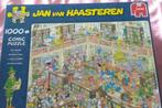 puzzel Jan Van Haasteren De bibliotheek 1000 stukjes, Hobby en Vrije tijd, Denksport en Puzzels, Ophalen of Verzenden, Legpuzzel