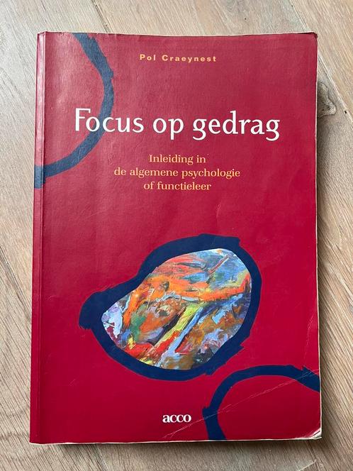 Boek ‘Focus op gedrag’ van Pol Craeynest, Boeken, Studieboeken en Cursussen, Gelezen, Hogeschool, Ophalen of Verzenden