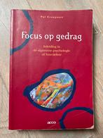 Boek ‘Focus op gedrag’ van Pol Craeynest, Boeken, Ophalen of Verzenden, Gelezen, Hogeschool, Acco