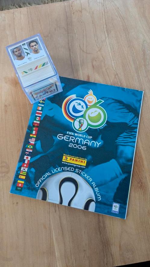 Panini WK 2006 - Complete set inc. Leeg album, Verzamelen, Sportartikelen en Voetbal, Zo goed als nieuw, Ophalen of Verzenden