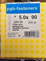 Pgb-fasteners splitpen 5.0x90, Doe-het-zelf en Bouw, IJzerwaren en Bevestigingsmiddelen, Nieuw, Ophalen