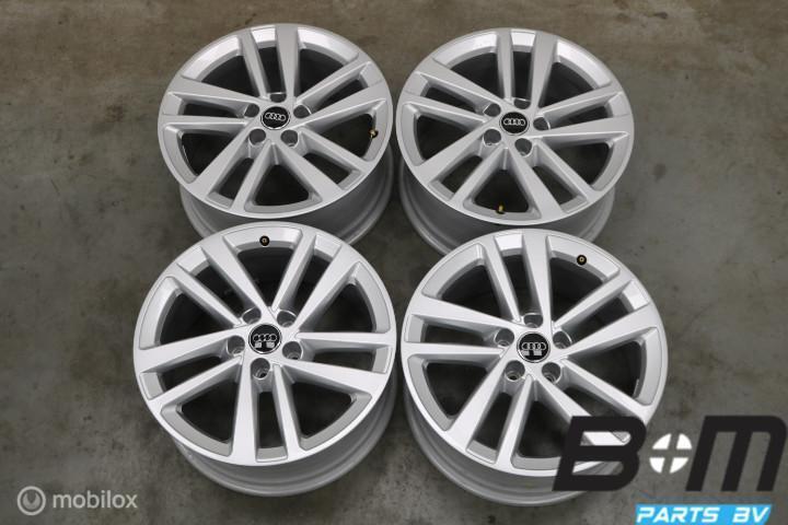 NIEUWSTAAT! Org. 18 inch SLine velgen Audi A4 8W 4K0601025DQ, Auto-onderdelen, Banden en Velgen, Velg(en), 18 inch, Personenwagen