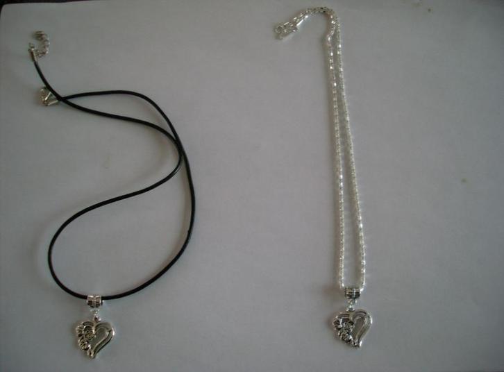 Beads/hanger met grote opening ev met halsketting, Handtassen en Accessoires, Kettingen, Nieuw, Ophalen of Verzenden