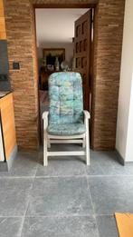 Nieuwe tuintafel + 4 verstelbare stoelen jardin + 4 kussens, Ophalen