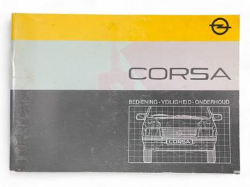 Opel Corsa A Handleiding Instructieboekje Nederlands 1986 NL beschikbaar voor biedingen