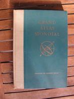 Livre vintage « Grand Atlas du Monde »., Monde, Autres atlas, Utilisé, Enlèvement ou Envoi