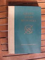 Livre vintage « Grand Atlas du Monde »., Livres, Enlèvement ou Envoi, Autres atlas, Utilisé, Monde