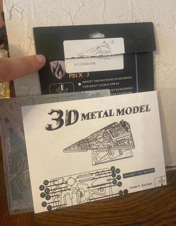Kits de mosaïques métalliques 3D (Puzzle 3D), Enlèvement ou Envoi, Comme neuf