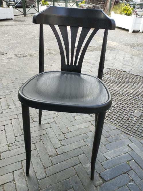 chaise de café (54 chaises disponibles), Maison & Meubles, Chaises, Utilisé, Cinq, Six Chaises ou plus, Bois, Métal, Noir, Enlèvement