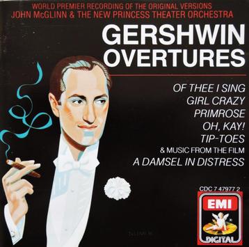 Gershwin / Ouvertures - NPTO / John McGlinn - EMI - 1987 beschikbaar voor biedingen