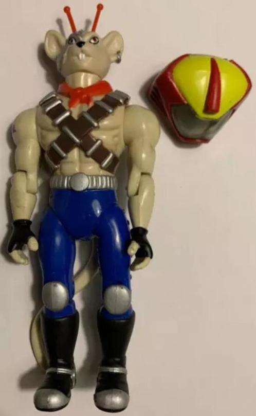 Biker Mice From Mars Vinnie figuur Vintage Galoob 1993 BMFM, Kinderen en Baby's, Speelgoed | Actiefiguren, Zo goed als nieuw, Verzenden