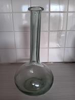 Dikke zware glazen vaas 56 cm hoog, Antiek en Kunst, Ophalen