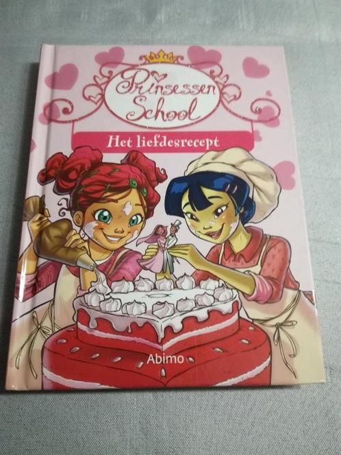 Boek: De Prinsessen School - Het Liefdesrecept, Livres, Livres pour enfants | Jeunesse | Moins de 10 ans, Utilisé, Contes (de fées)