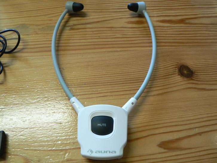 Auna Wireless stethoset headphones tv, hifi, Audio, Tv en Foto, Hoofdtelefoons, Zo goed als nieuw, Op oor (supra aural), Overige merken