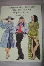 Boek , Great Fashion Designs of the Seventies Paper Dolls, Tom Tierney, Ophalen of Verzenden, Zo goed als nieuw, Overige onderwerpen