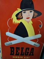 Reclamebord Belga, Verzamelen, Ophalen of Verzenden, Gebruikt, Reclamebord