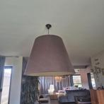 Donkerbruine landelijke hanglamp, Ophalen, Gebruikt, Landelijk, 75 cm of meer
