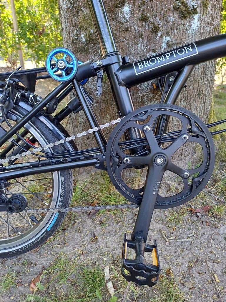 Brompton C-line Explore M6R, in nieuwstaat, Model 2023!, Ophalen, Brompton, 16 tot 18 inch, Versnellingen
