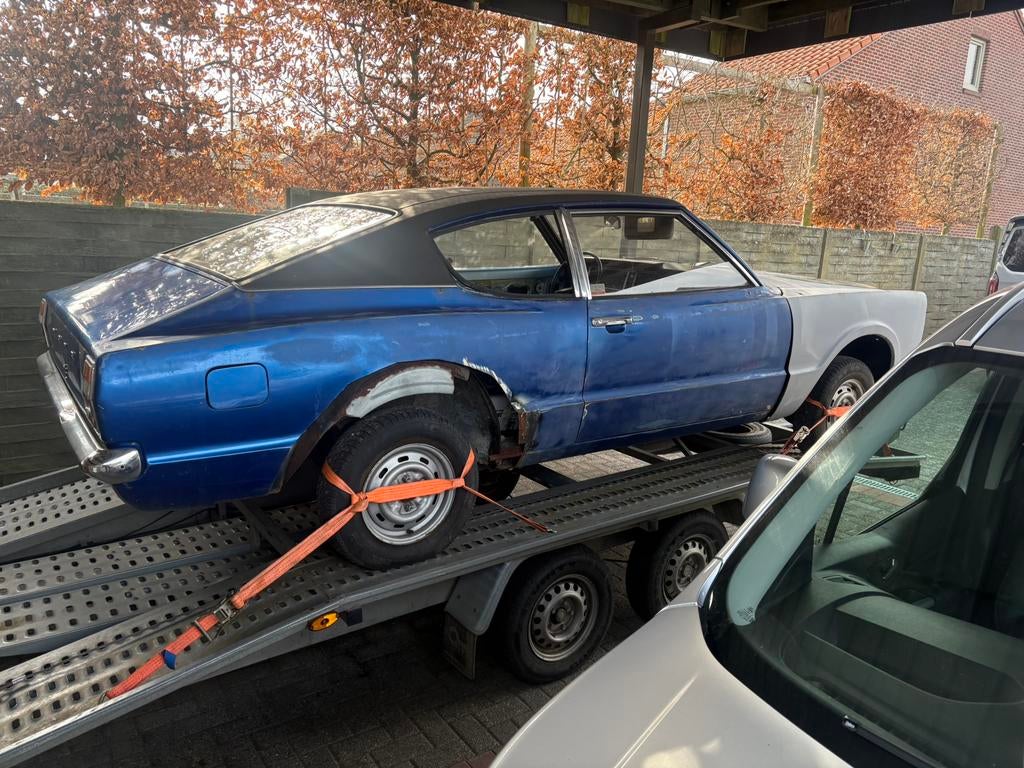 Ford taunus coupé tc1, Autos, Oldtimers & Ancêtres, Boîte manuelle, Noir, 2 portes, Particulier