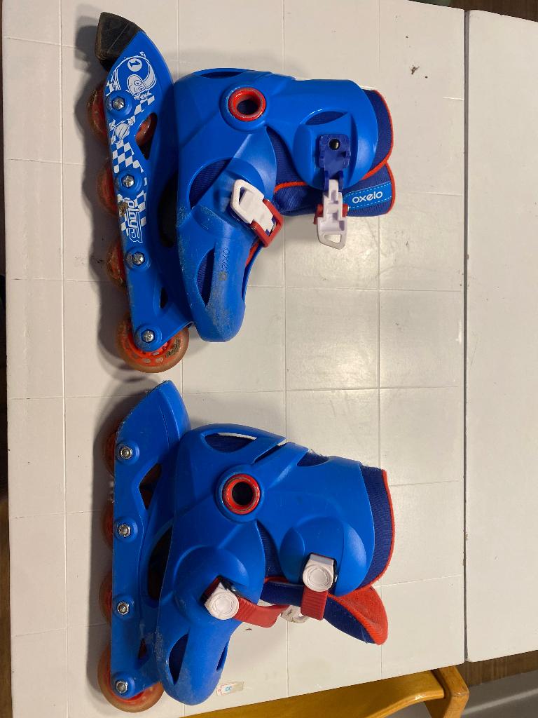 Decathlon skates 30-32, Kinderen en Baby's, Speelgoed | Buiten | Rolschaatsen, Ophalen, Verstelbaar, Gebruikt, Kinderen